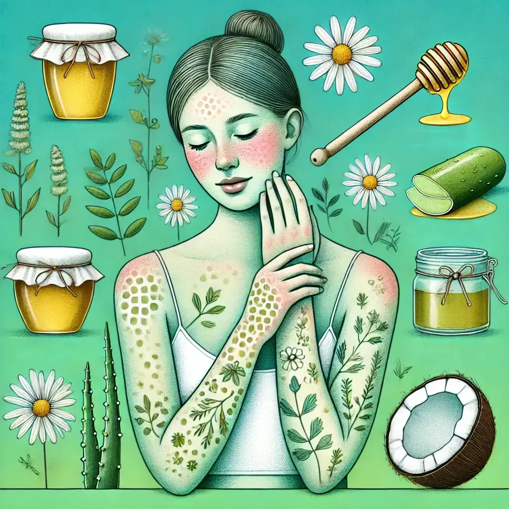 Egzamaya İyi Gelen Doğal Çözümler ve Bakım Önerileri 🧴🌼